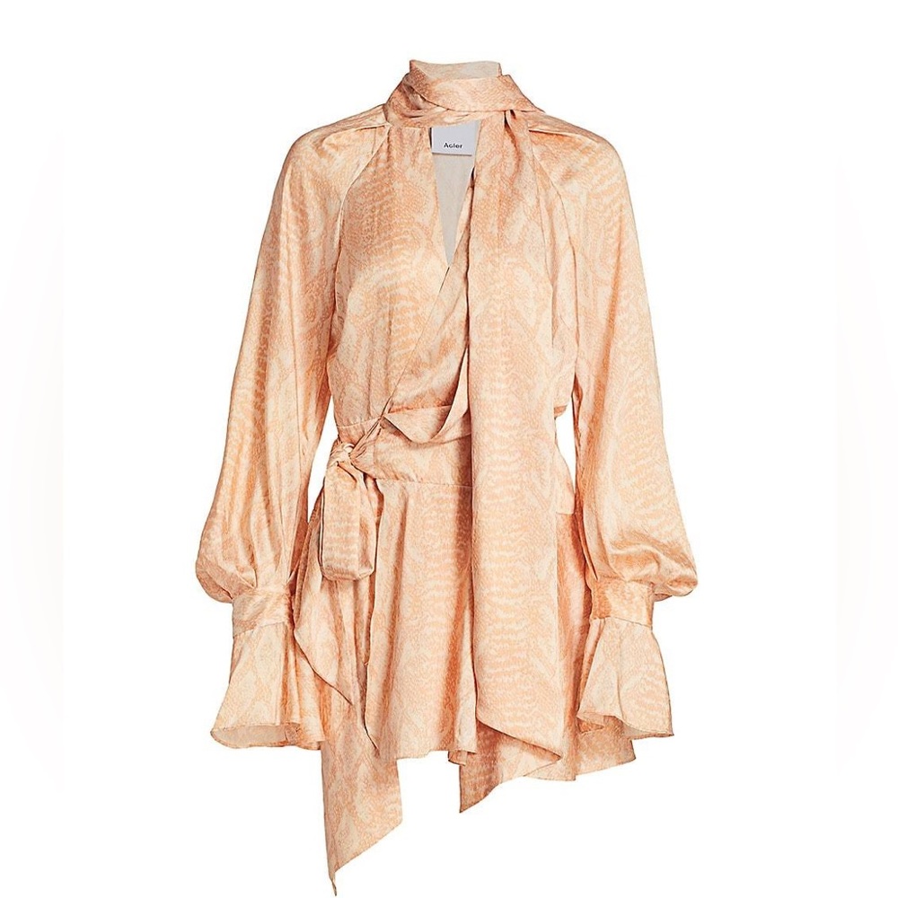 ACLER Bradley Cobra Crepe Dress Size 4. Flawless Condition